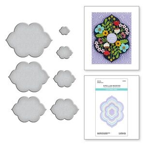 Spellbinders Floral Reflection Cutting Dies Set